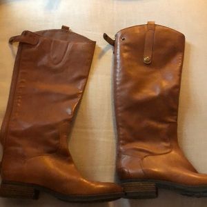 Brown leather Sam Edelman boots